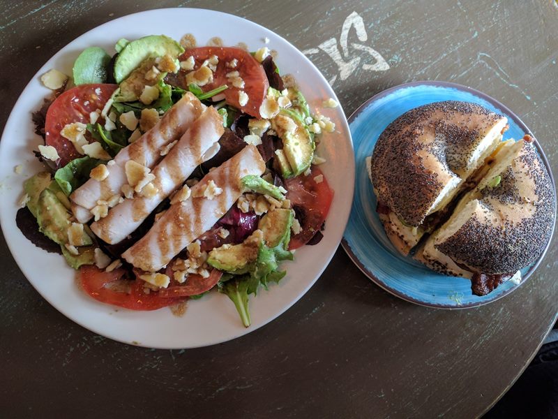 PLG Coffee House and Tavern food
