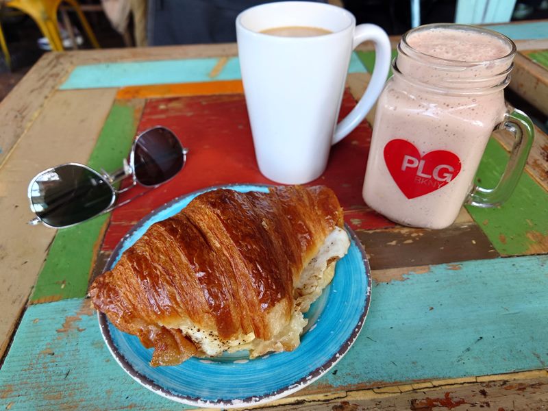 PLG Coffee House and Tavern food